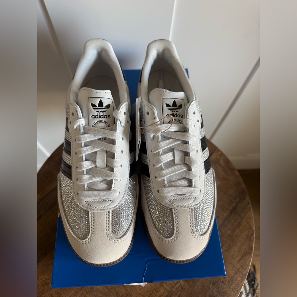 NEW Crystal/Rhinestone Sambas - Picture 5 of 11